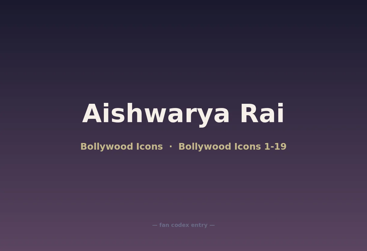 Aishwarya Rai