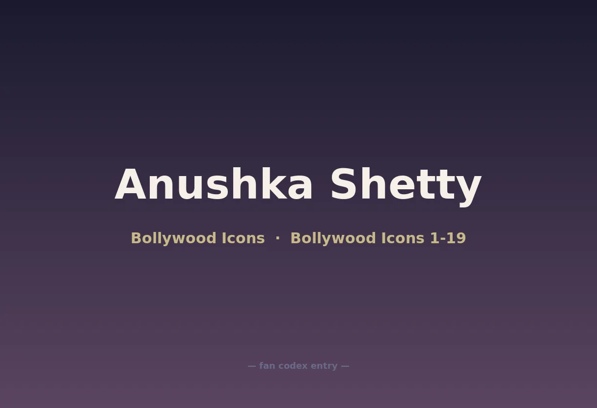 Anushka Shetty