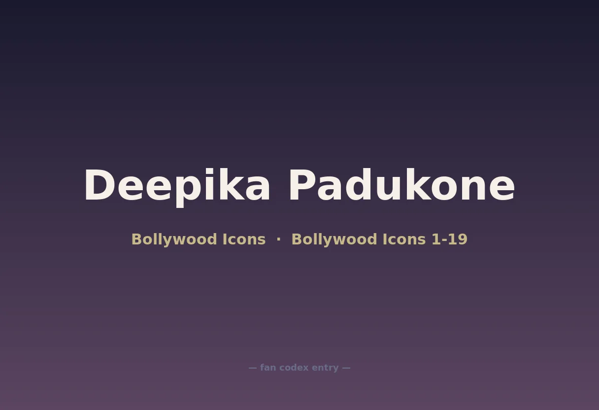 Deepika Padukone